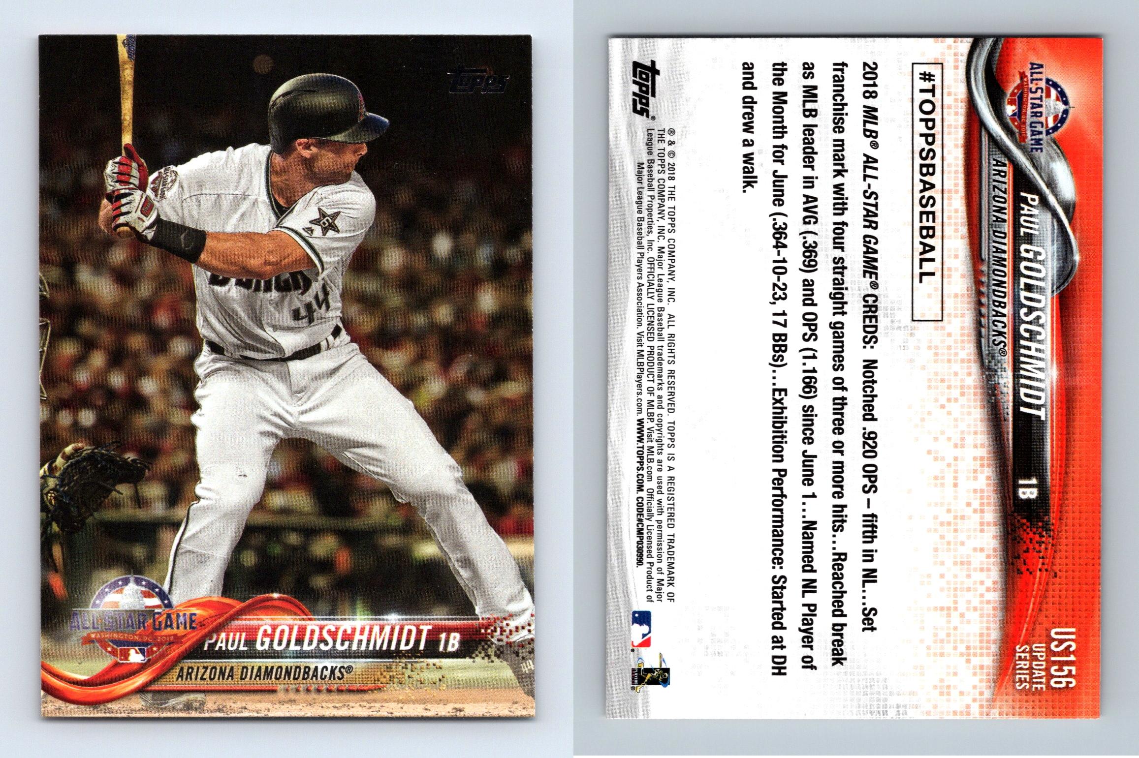 MLB Paul Goldschmidt Baseball Trading Cards