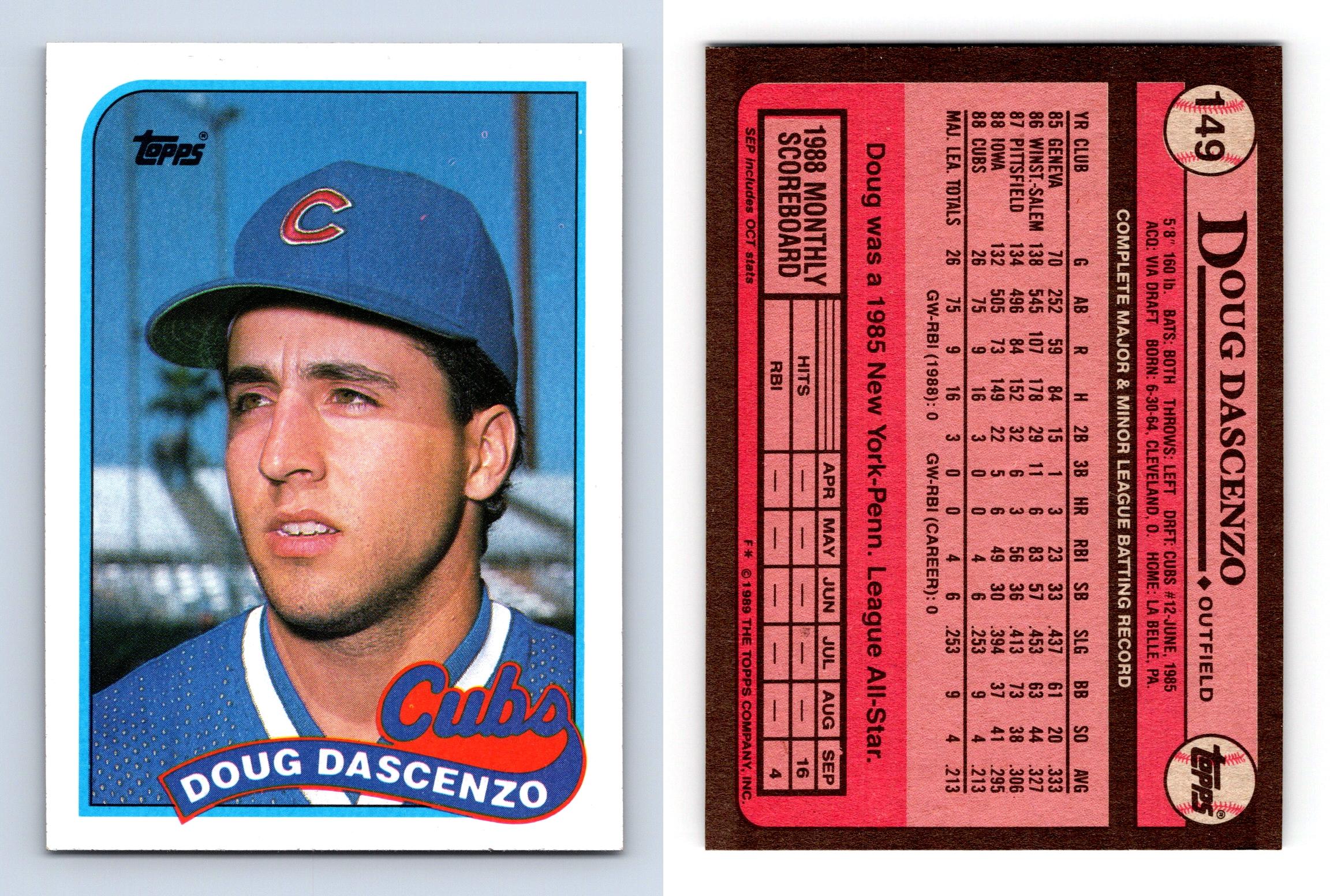 Andre Dawson #391 Topps 1989 Baseball Trading Card