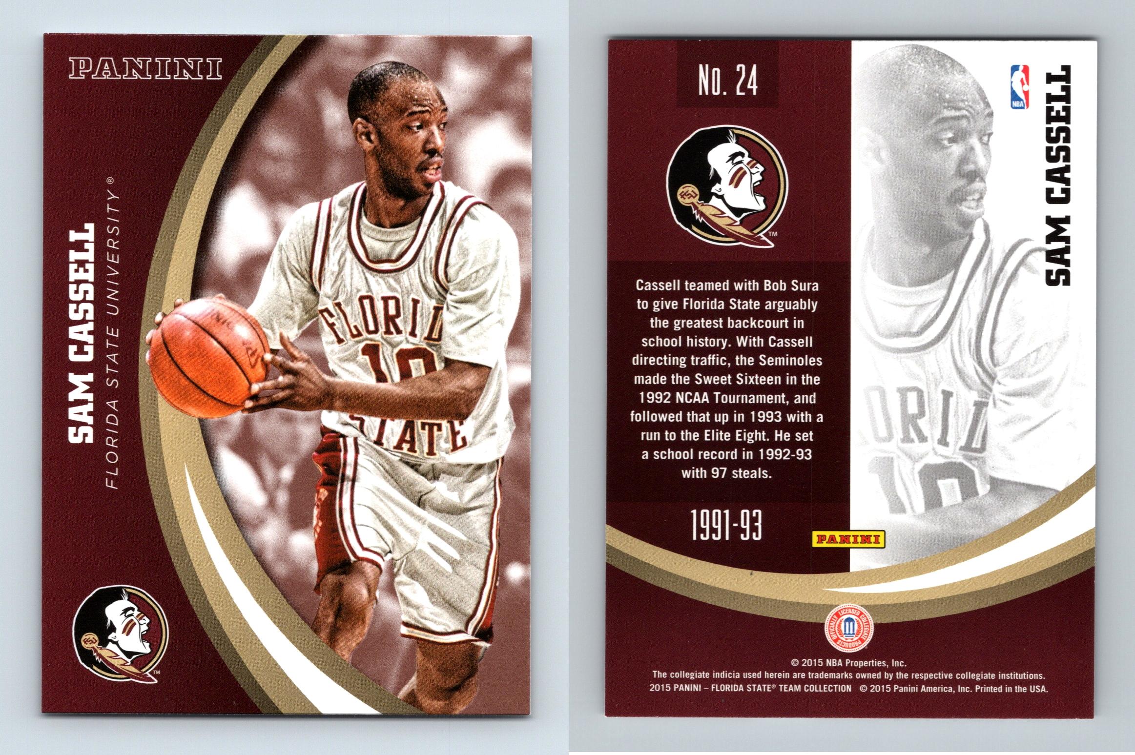 Deion Sanders #DS-FSU Florida State Seminoles Collegiate 2015 Panini Honors  Card