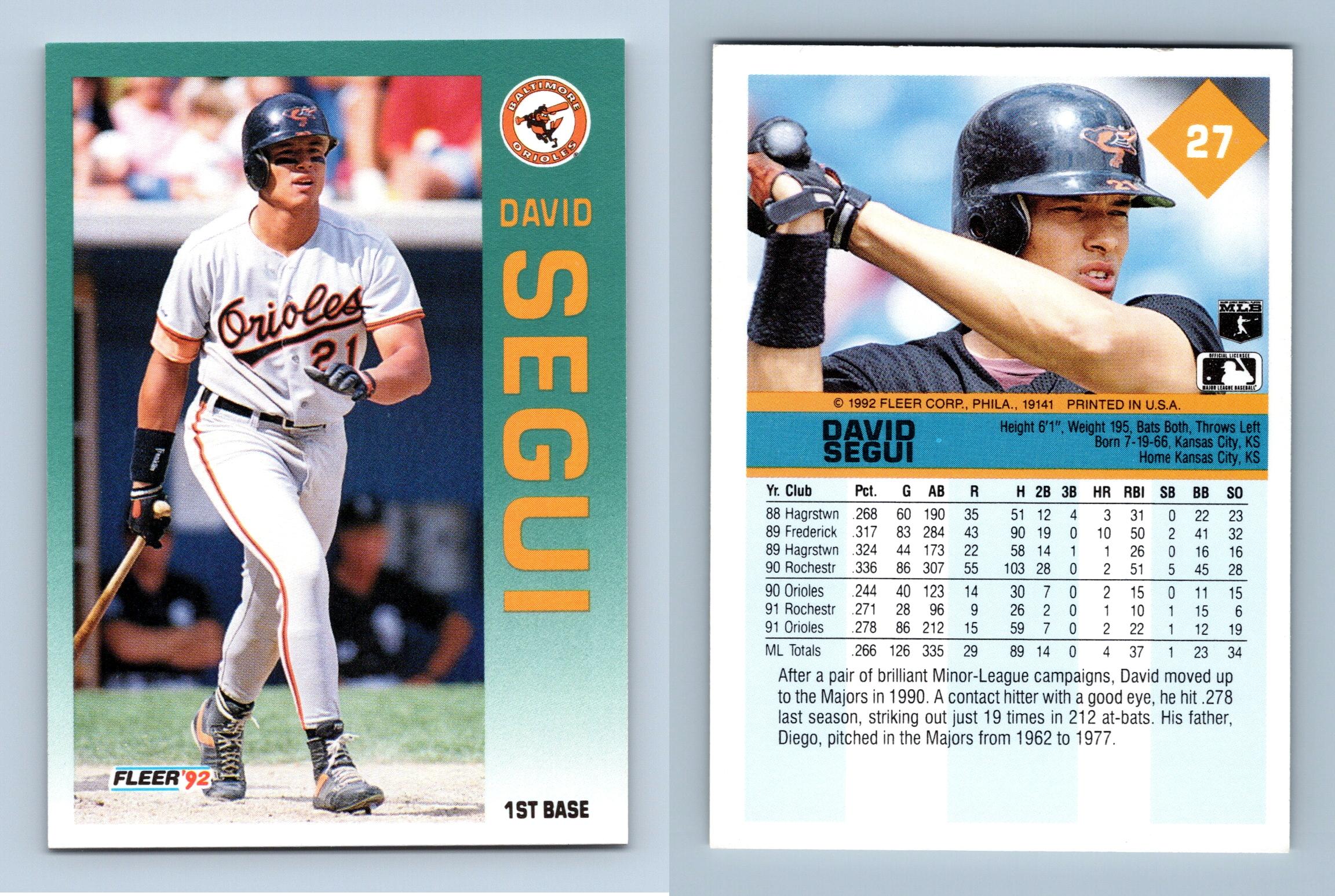 Scott Brosius #671 Fleer 1992 Baseball Prospects RC Trading Card