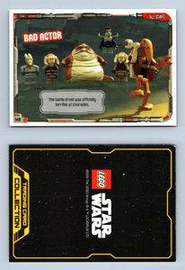 Darth Maul #81 Lego Star Wars Series 2 Foil Character TCG Card