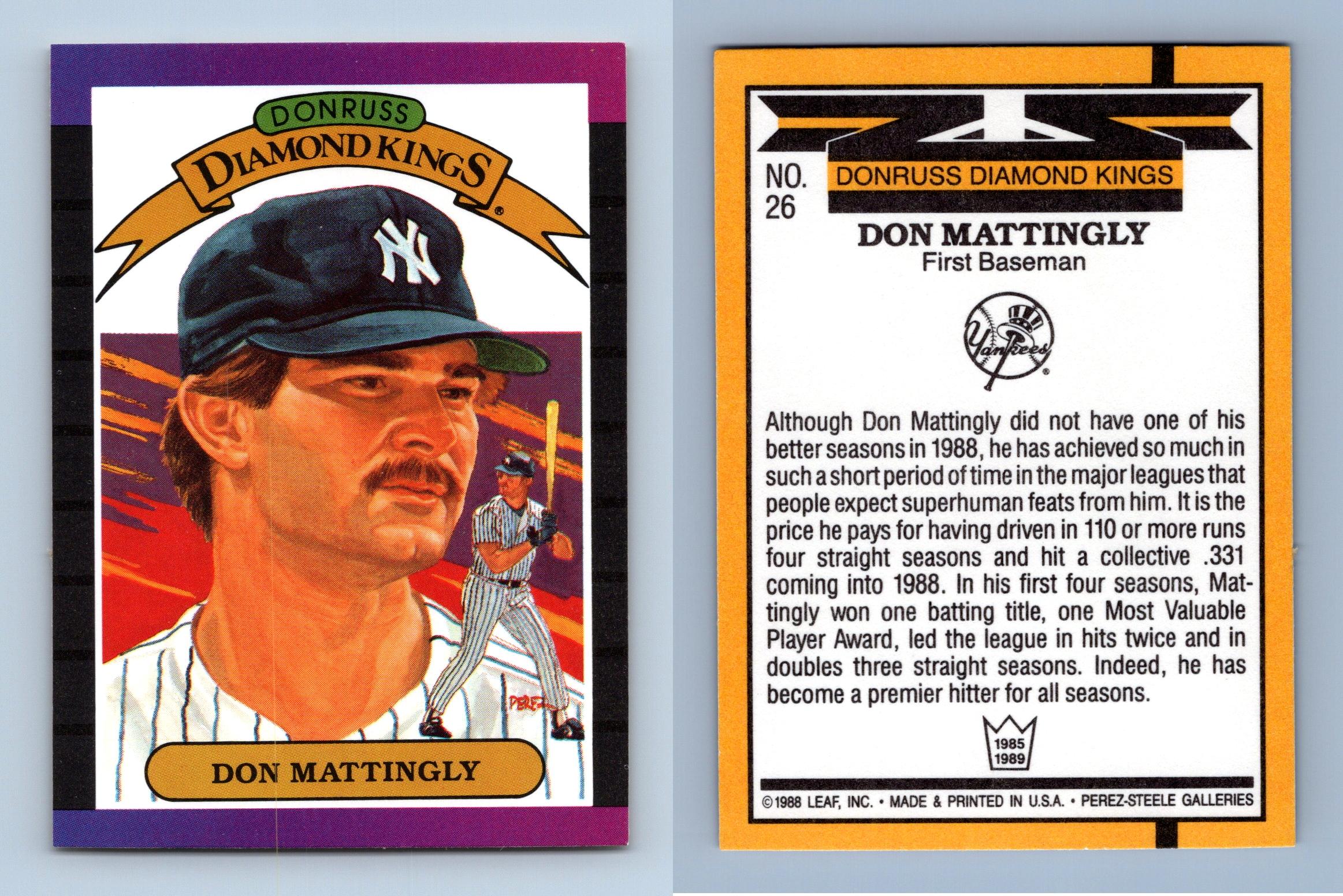 1985 Donruss Don Mattingly