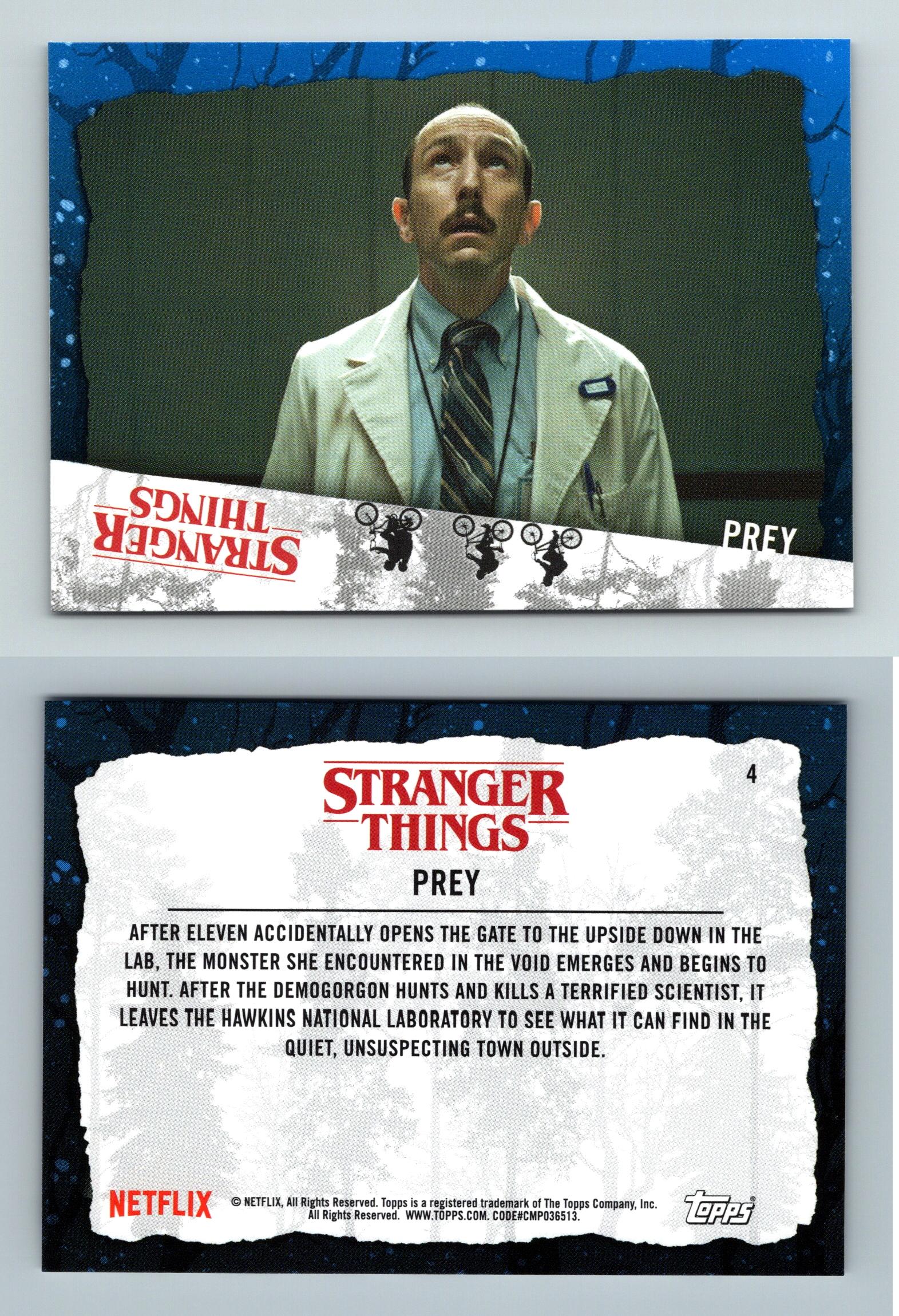 Stranger Things #13 Dr. Martin Brenner, Papa RED Parallel Numbered 39 of 50  Rare
