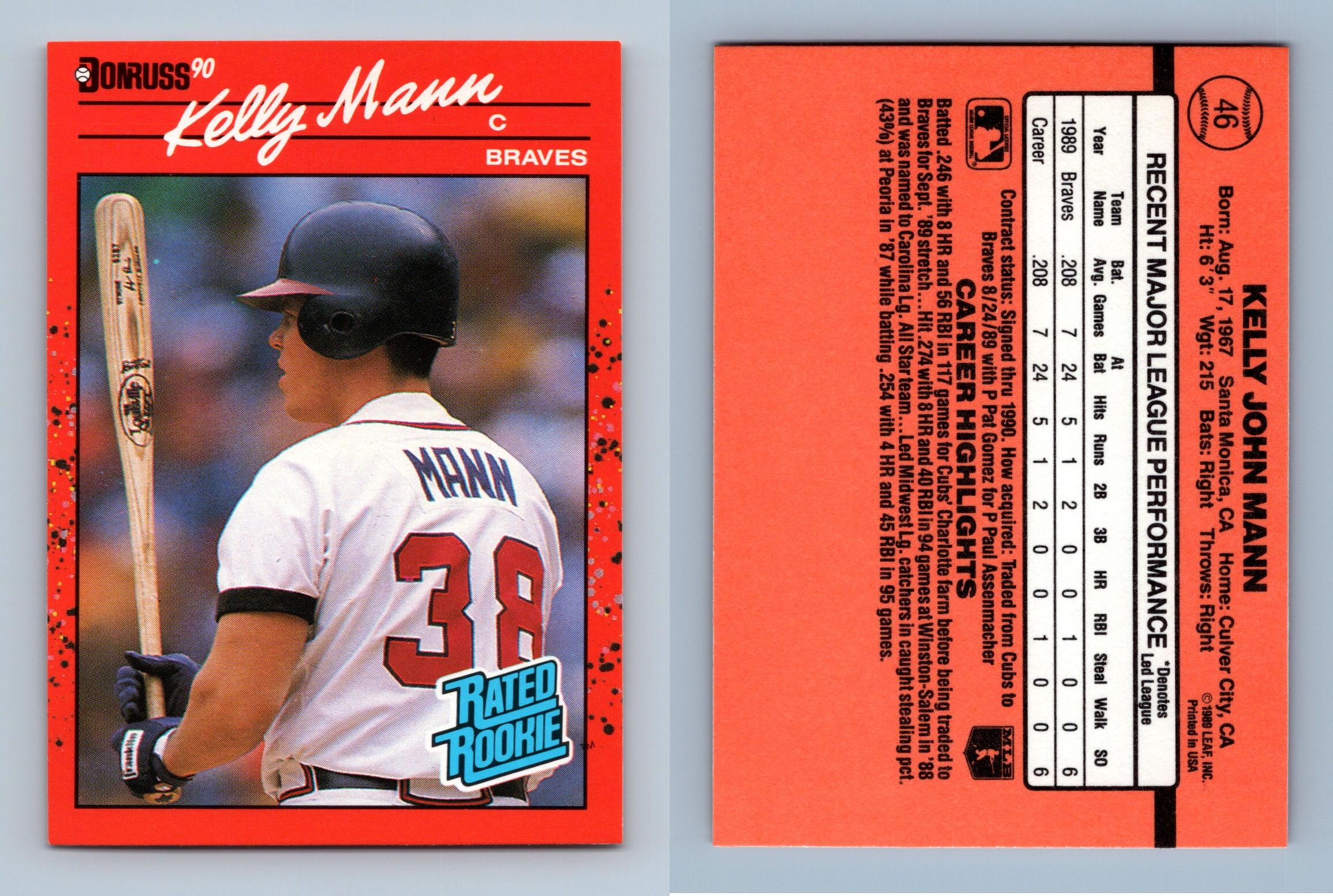 Steve Avery - Braves #39 Donruss 1990 Baseball Trading Card