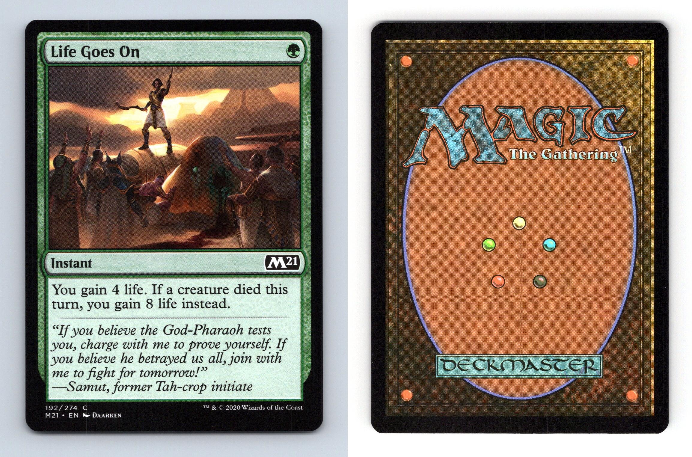 Is life goes on deals mtg a good card