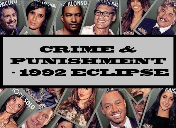 Crime & Punishment - 1992 Eclipse
