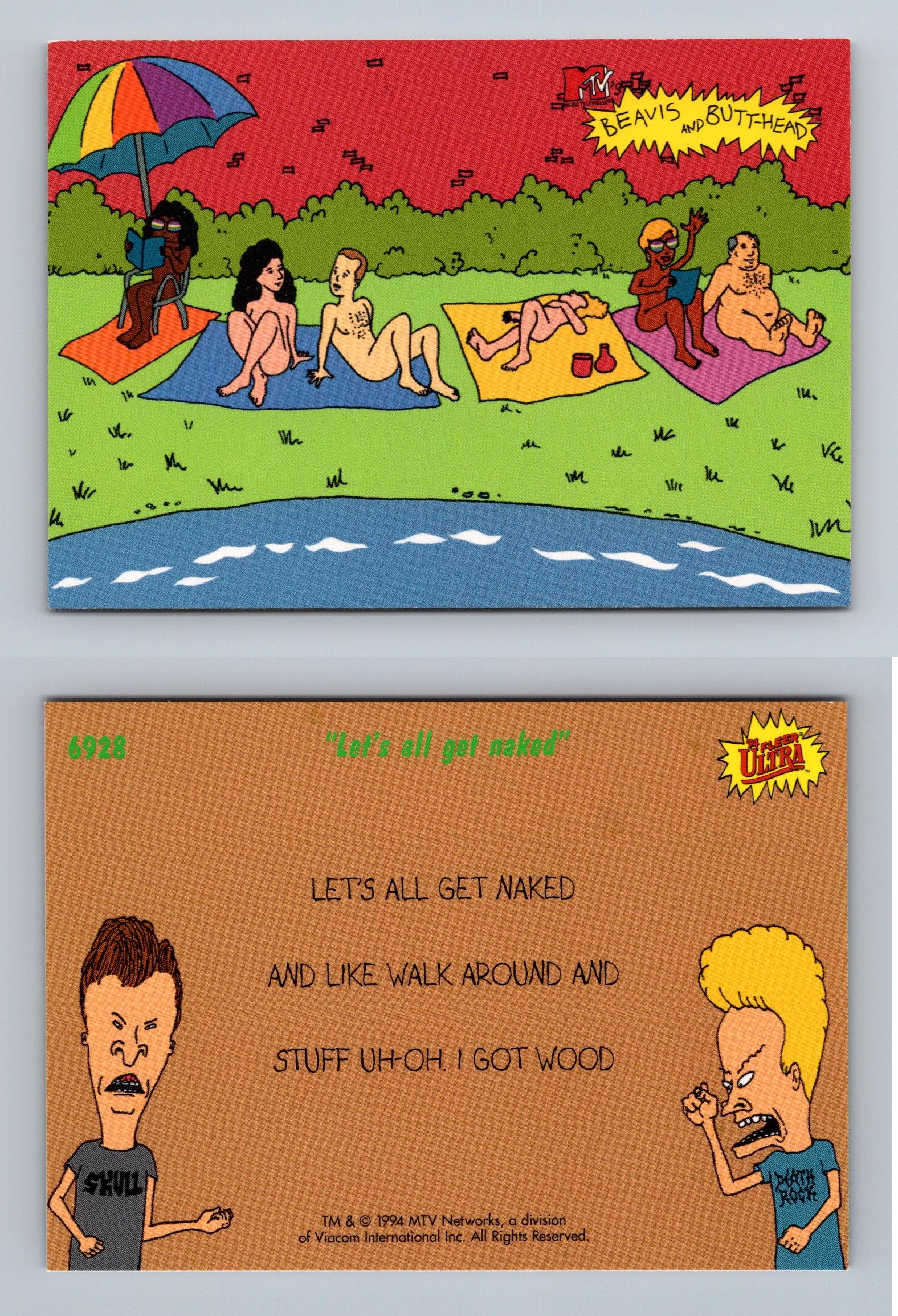 Beavis and butthead naked
