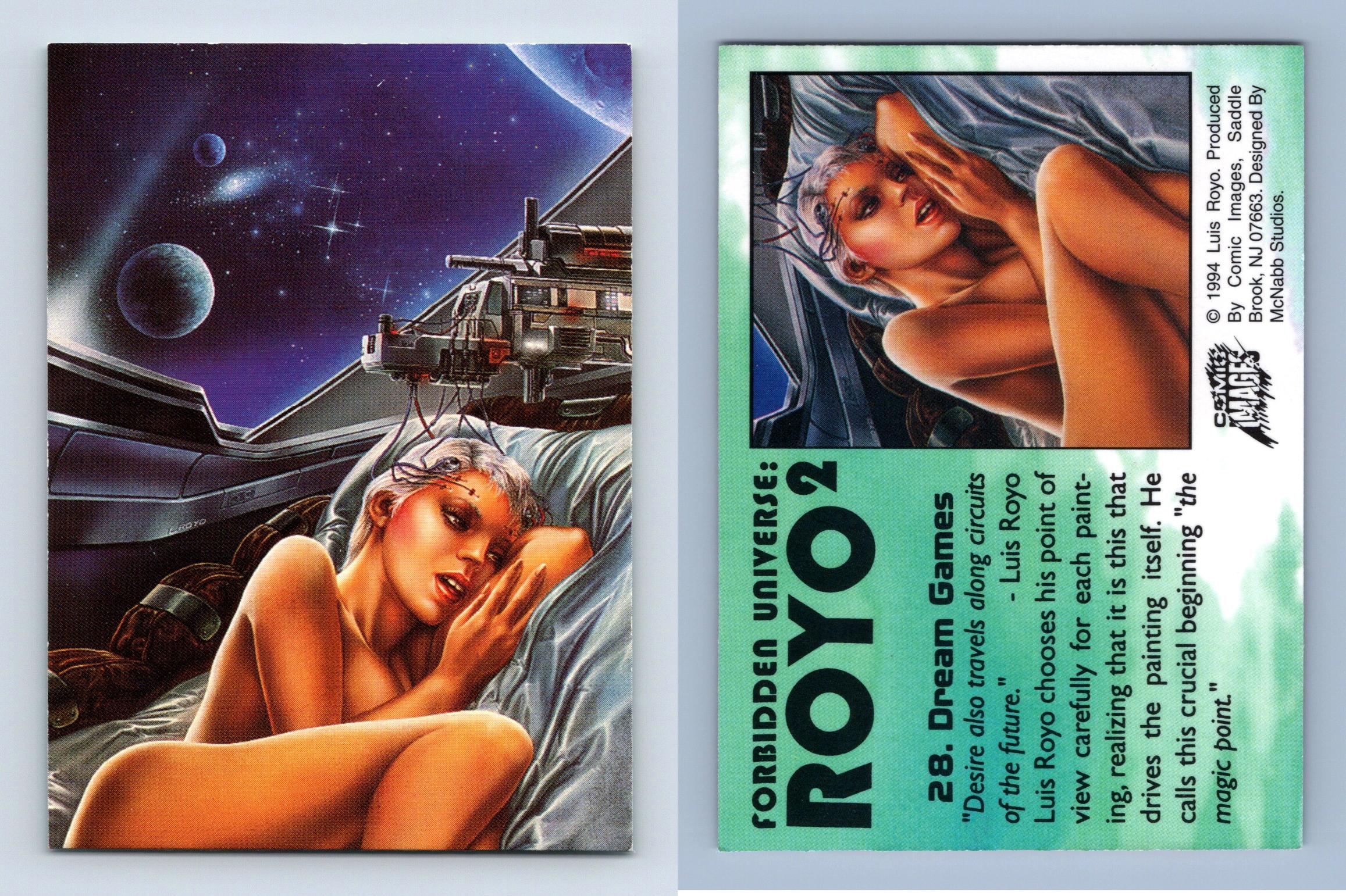 Dream Games #28 Luis Royo 2 : Forbidden Universe 1994 Trading Card