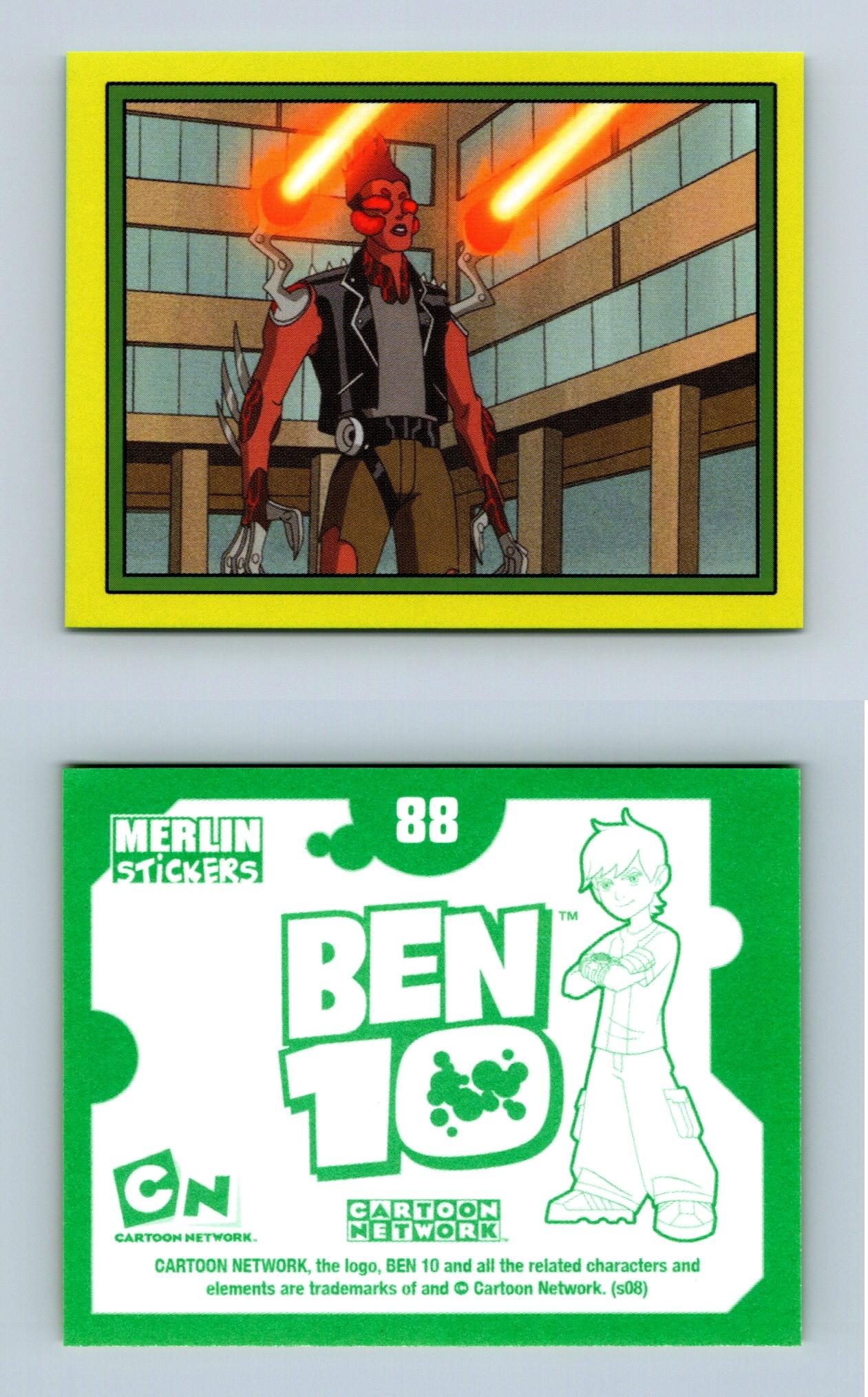 Ben 10 #88 Merlin 2008 Sticker