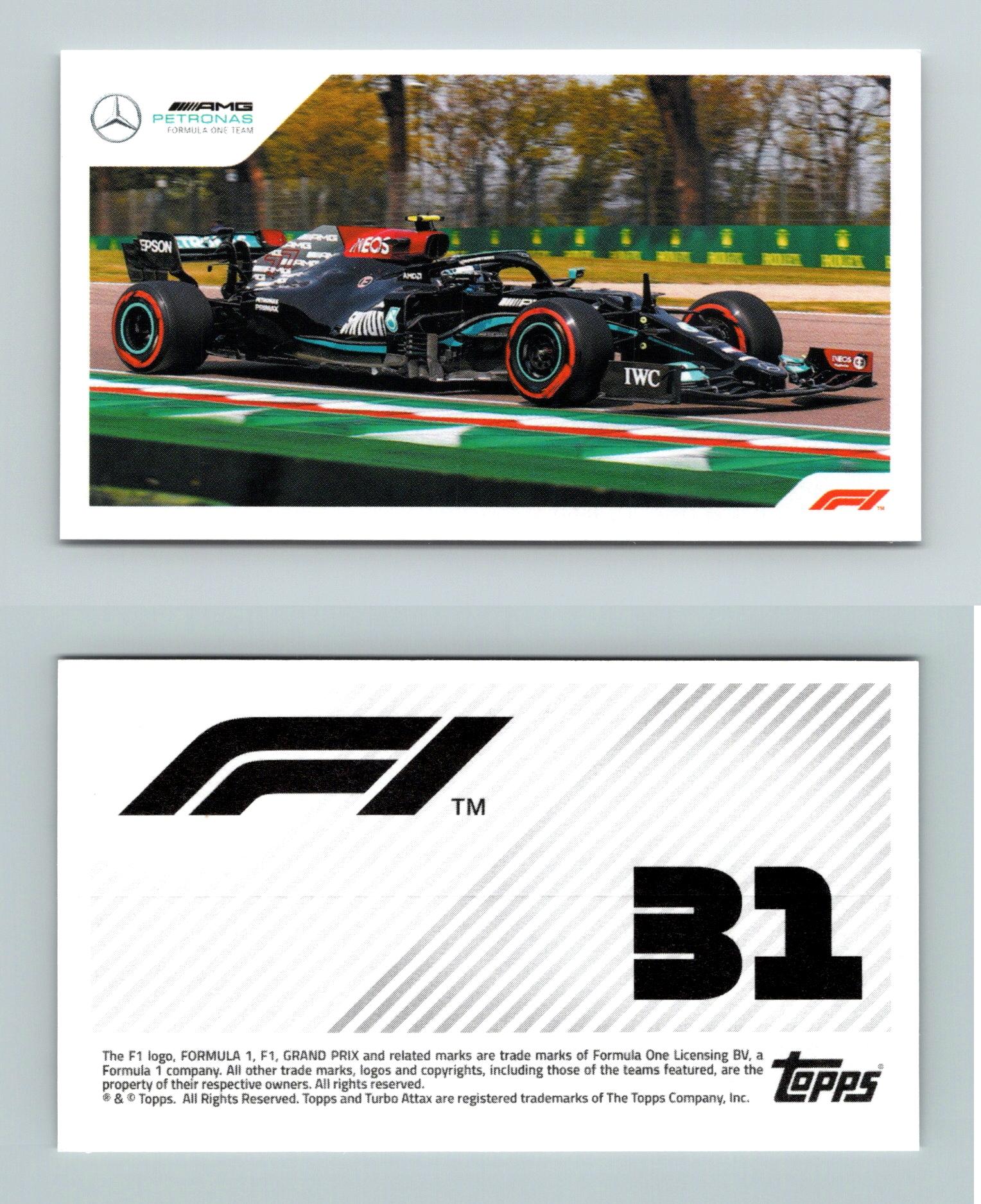 Williams - George Russell #207 Formula 1 Season 2021 Topps Sticker