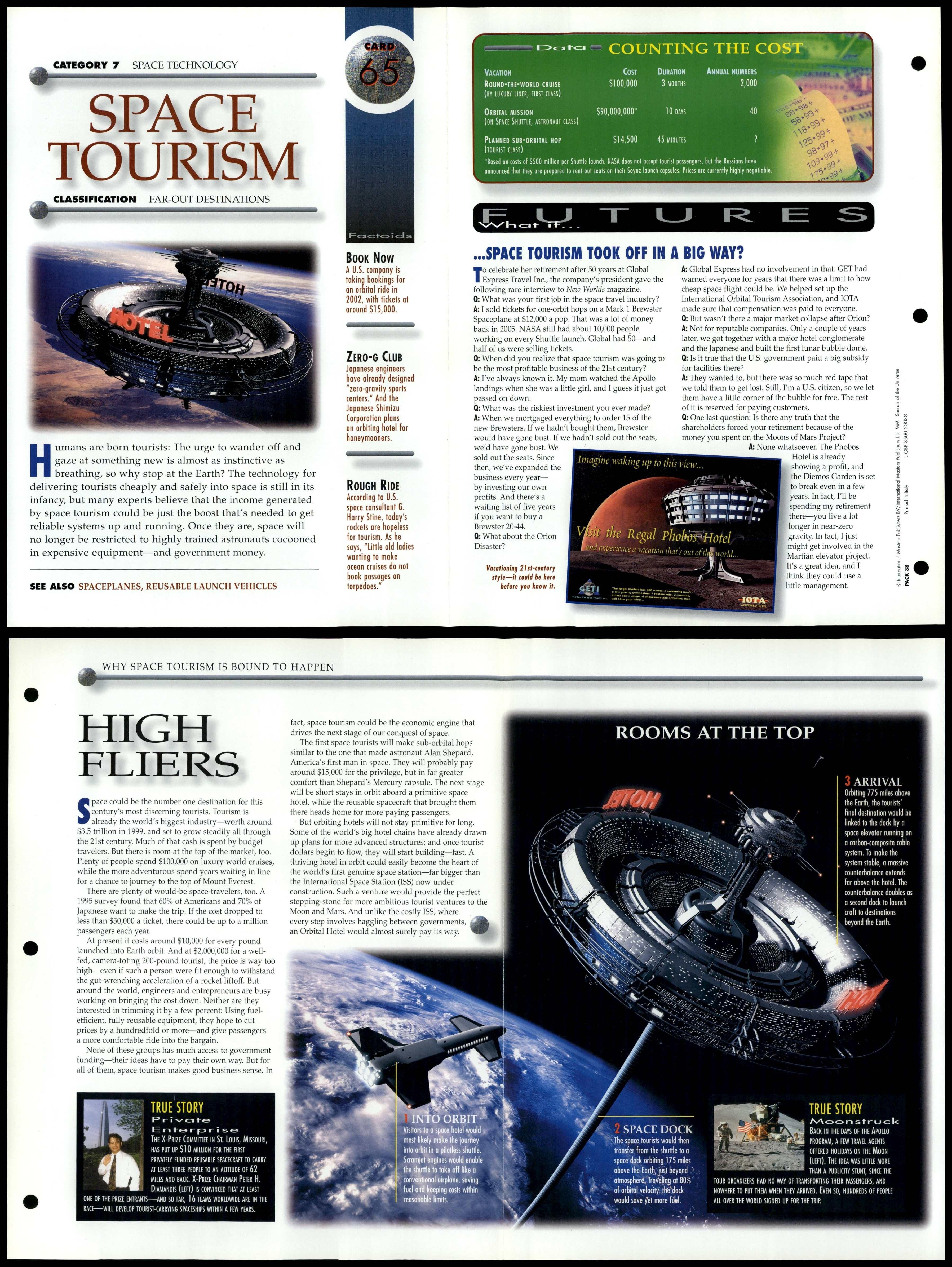 space tourism reader's digest