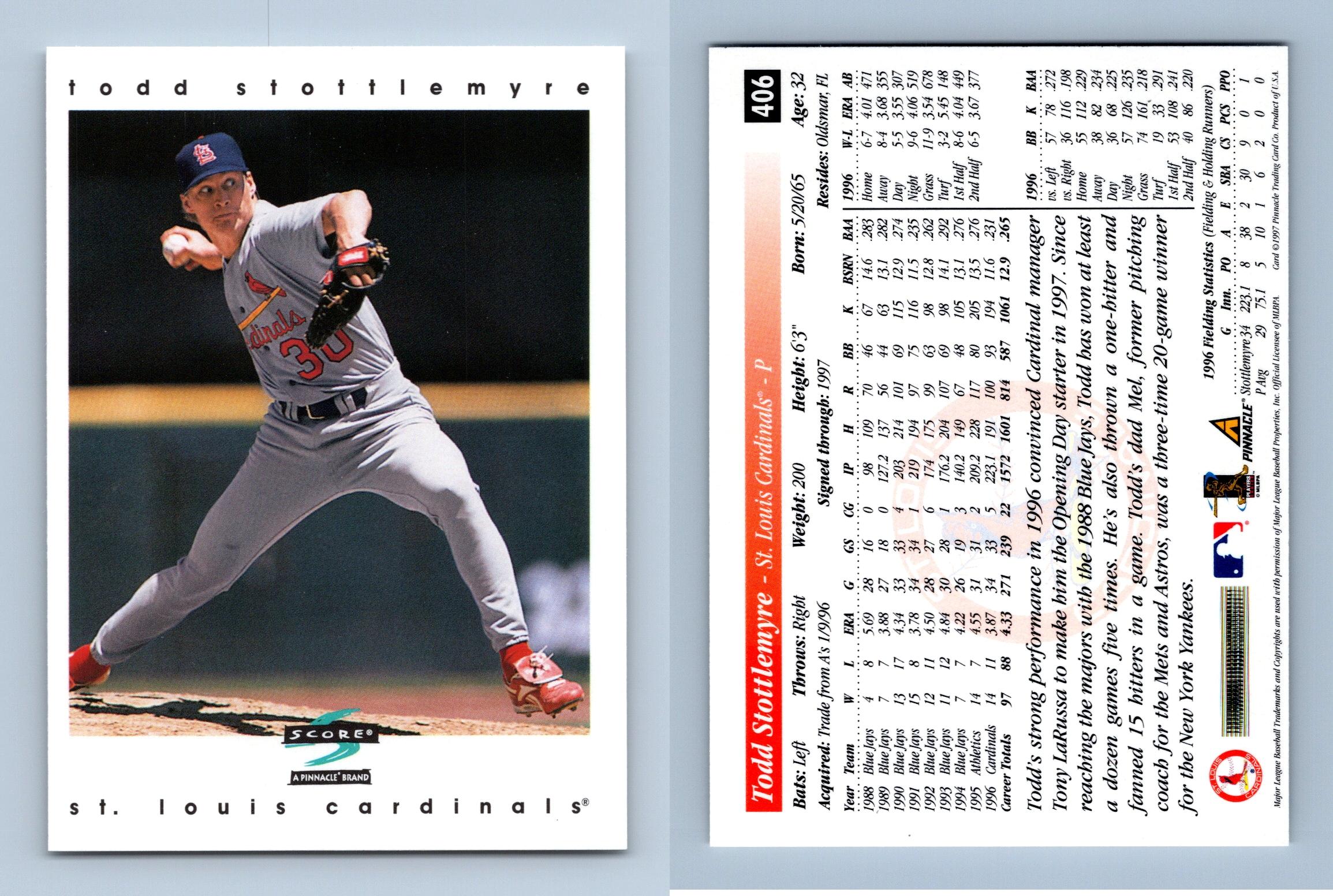 Jim Thome #515 Score 1997 Baseball Printing Error Trading Card