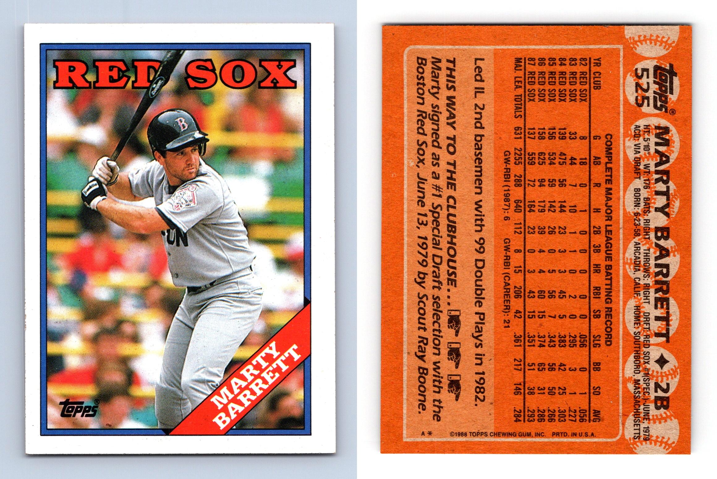 1988 Topps Baseball Card #493 Mike Greenwell Mint