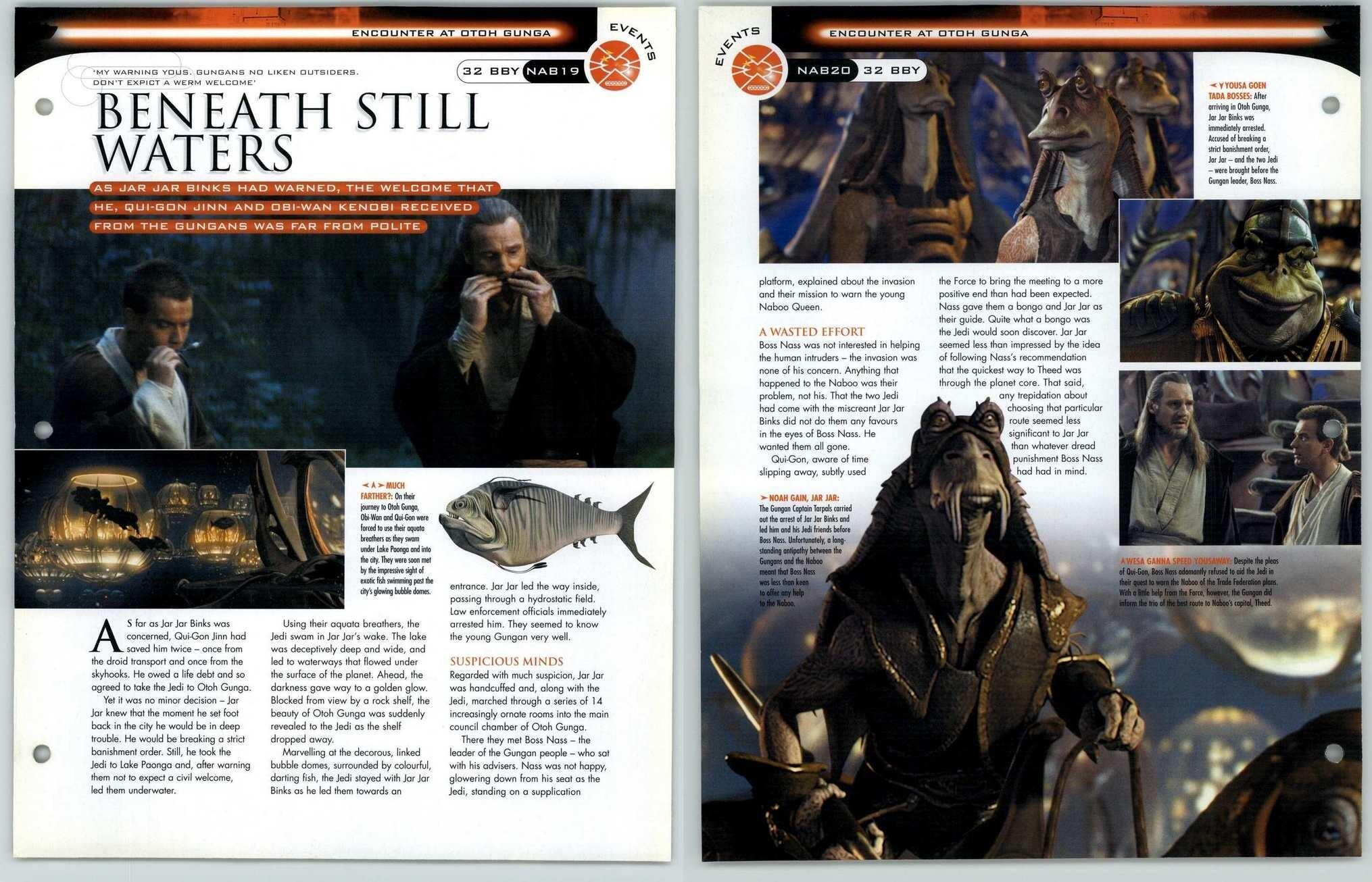 Beneath Still Waters NAB19-20 Encounter Otoh Gunga - Events - Star Wars  Fact File Page