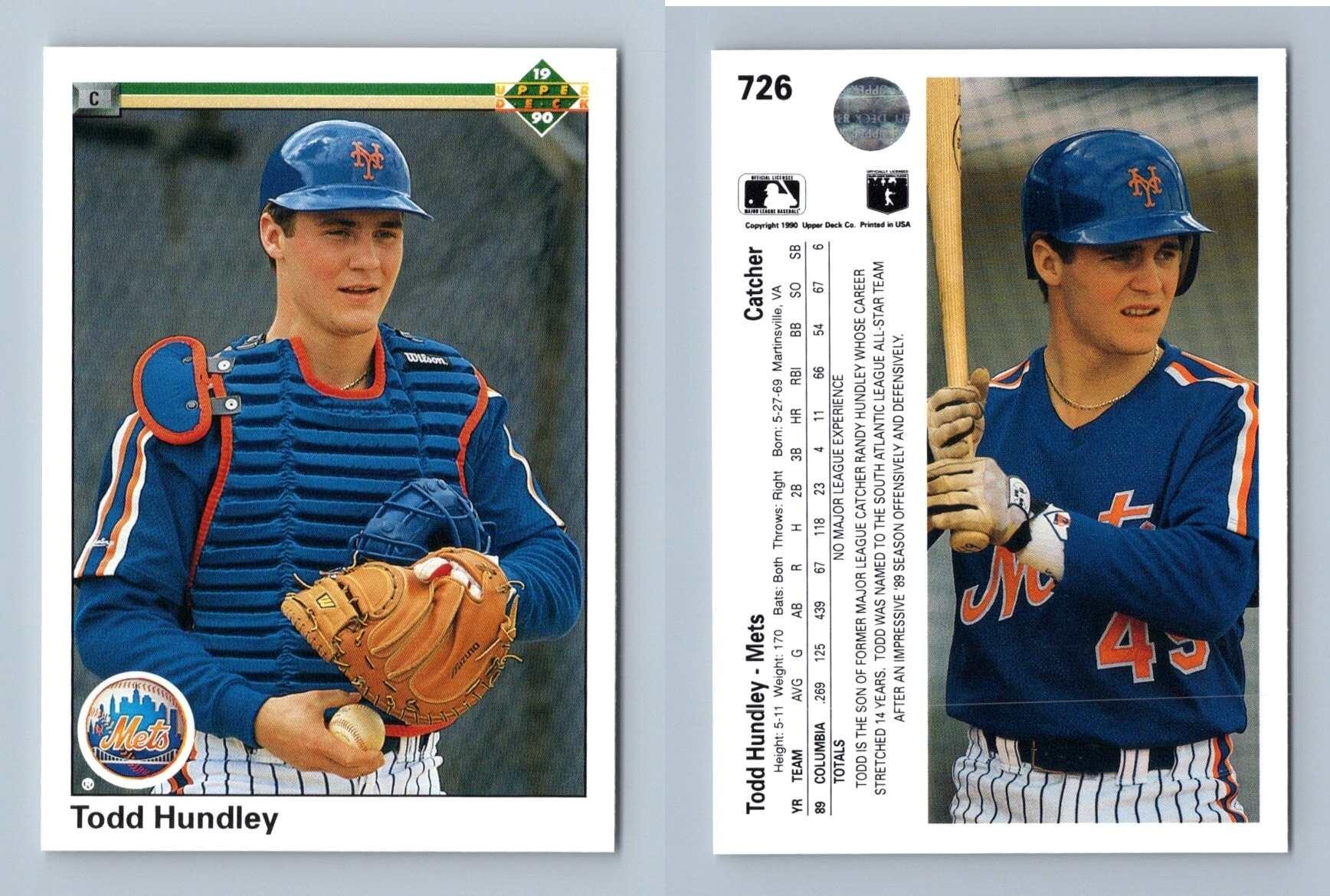 Todd Hundley Baseball Trading Cards