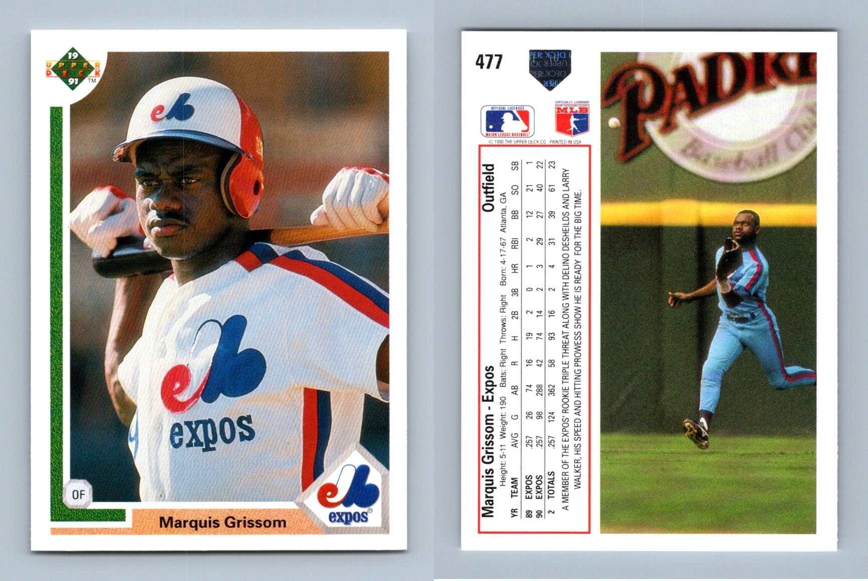 Marquis Grissom Baseball Cards