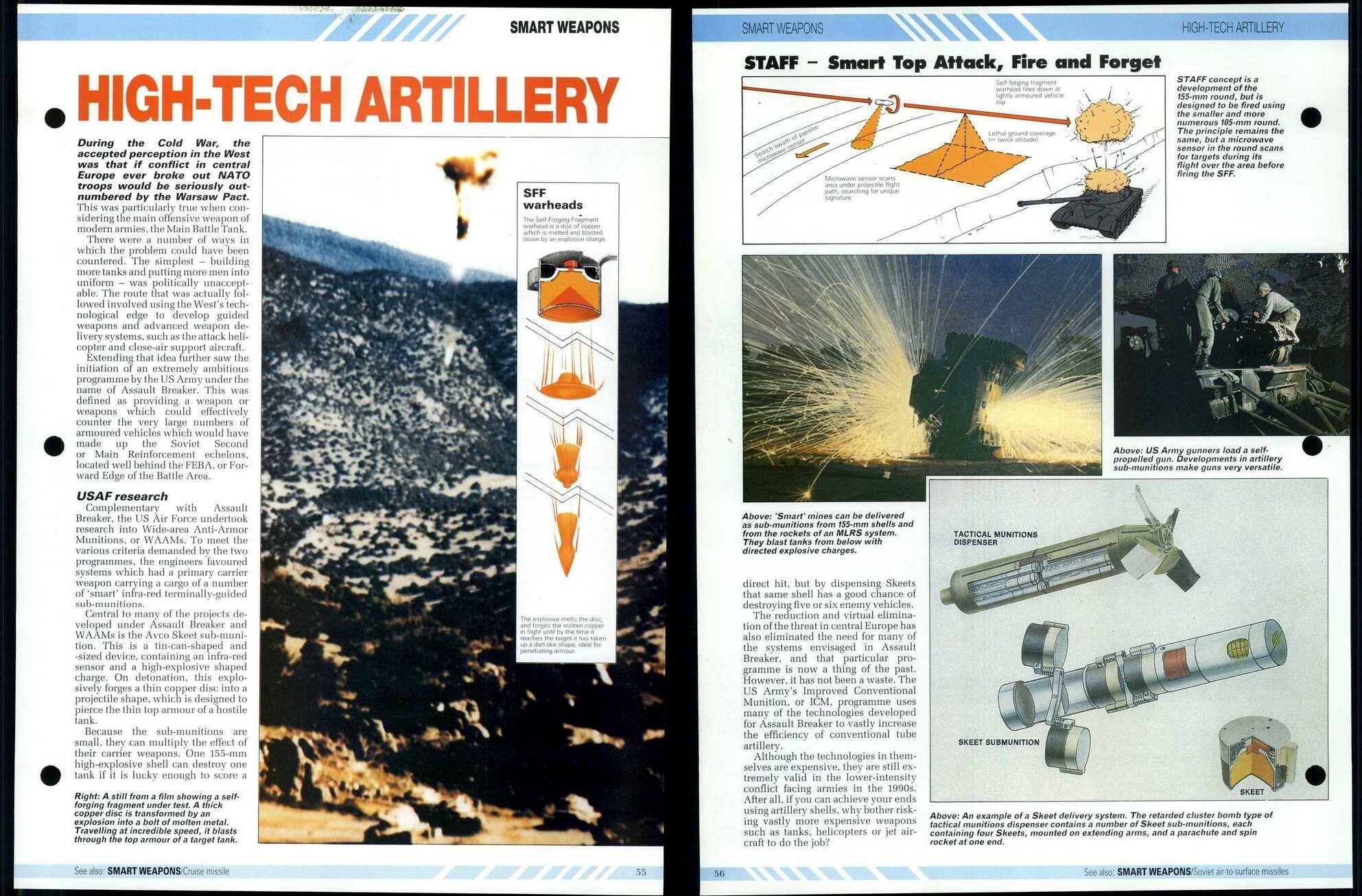 HighTech Artillery Smart Weapons In Combat Fact File Page