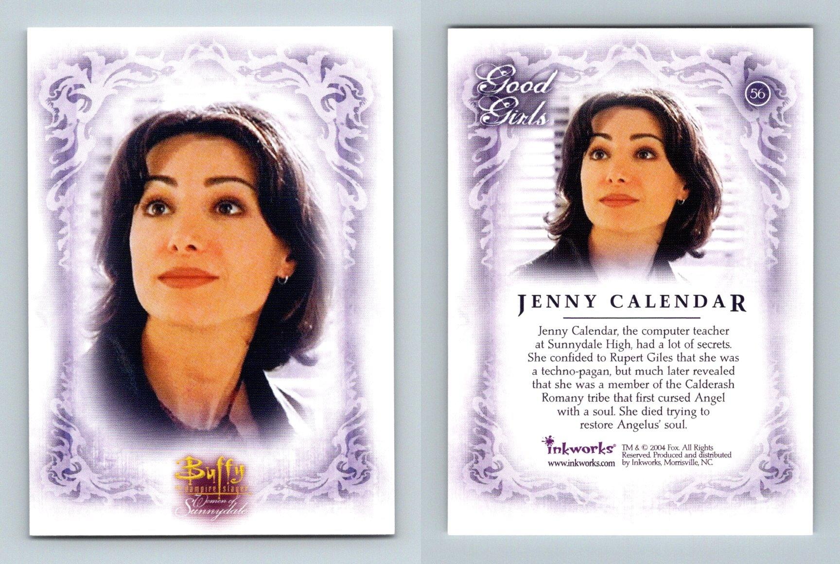 Jenny Calendar 56 Women Of Sunnydale 2004 Buffy The Vampire Slayer