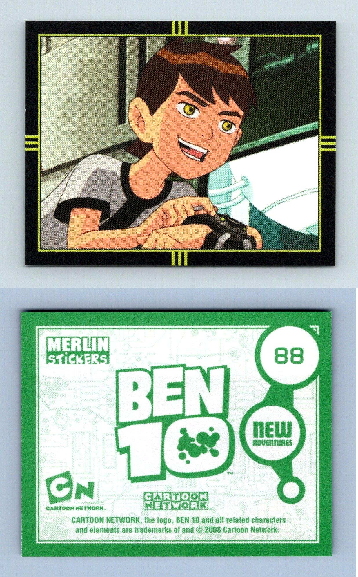 Ben 10 #88 New Adventures 2008 Merlin Sticker