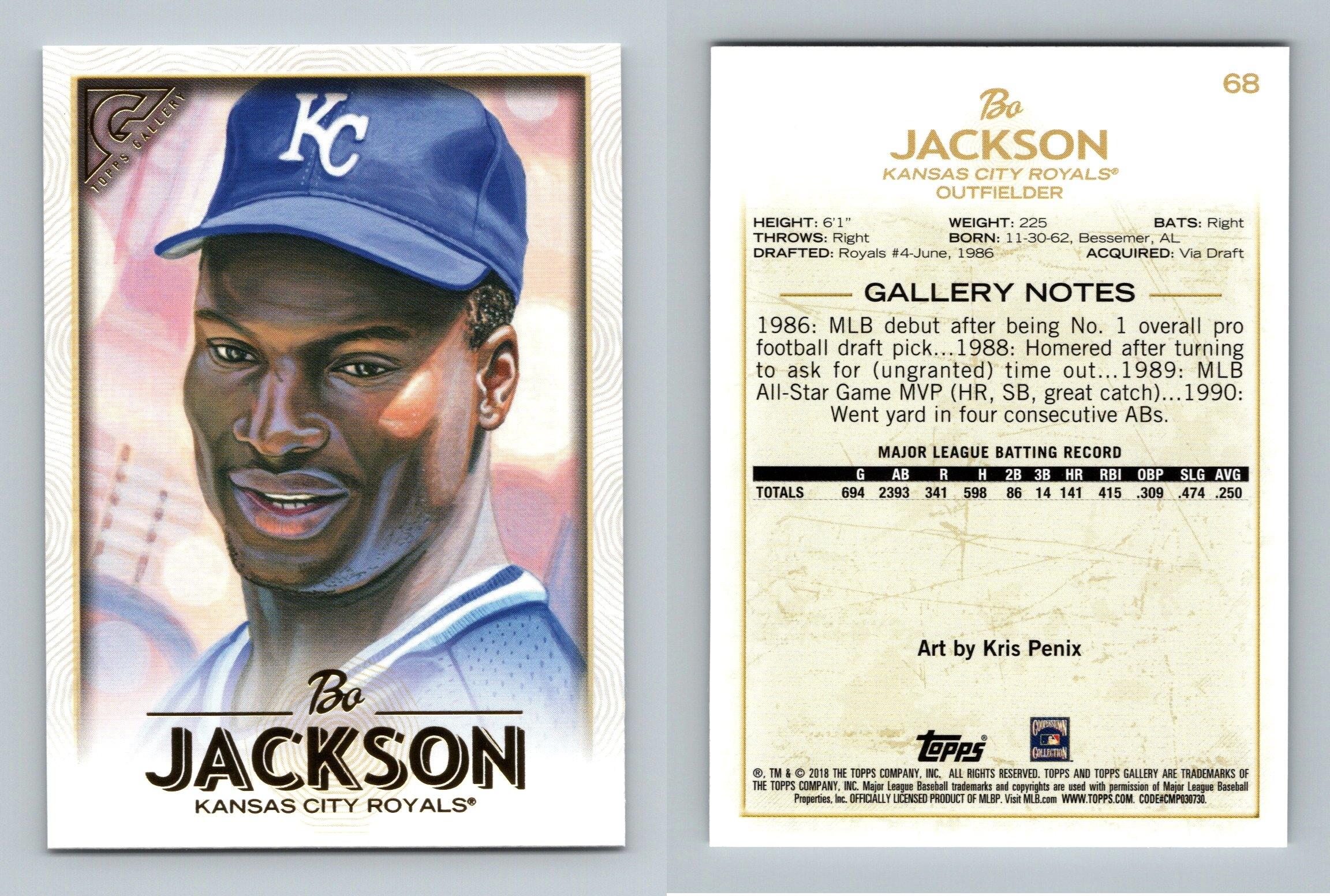 Buy Bo Jackson Poster Kansas City Royals Poster Canvas Print