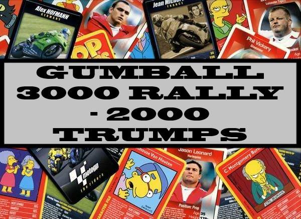 Gumball 3000 Rally - 2000 Winning Moves