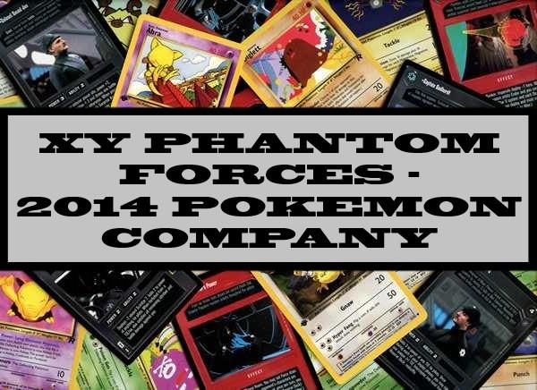 XY Phantom Forces - 2014 Pokemon Company