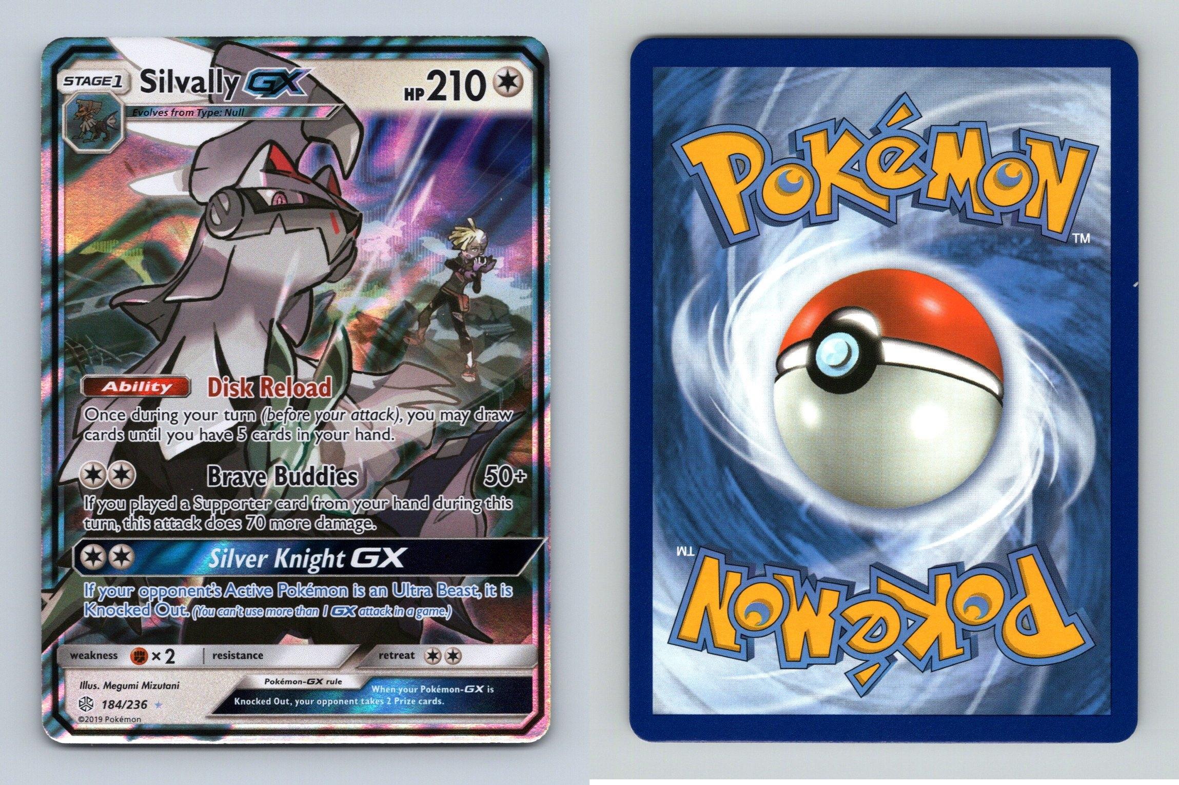 Silvally Gx 184236 Sm Cosmic Eclipse Ultra Rare Pokemon 2019 Tcg Card