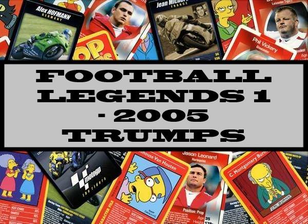 Football Legends 1 - 2005 Winning Moves