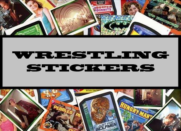 Wrestling Stickers