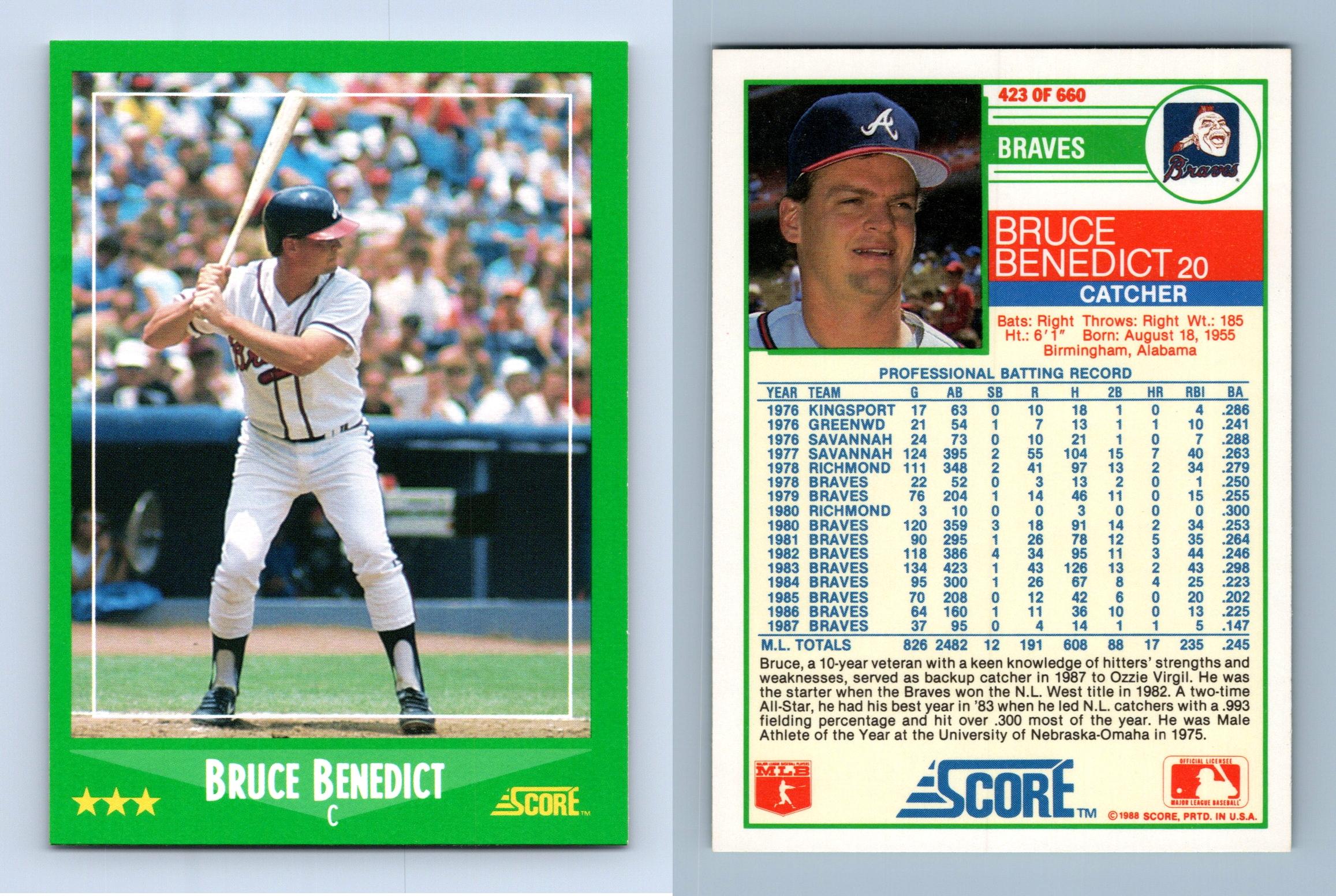 Rance Mulliniks - Blue Jays #235 Score 1988 Baseball Trading Card