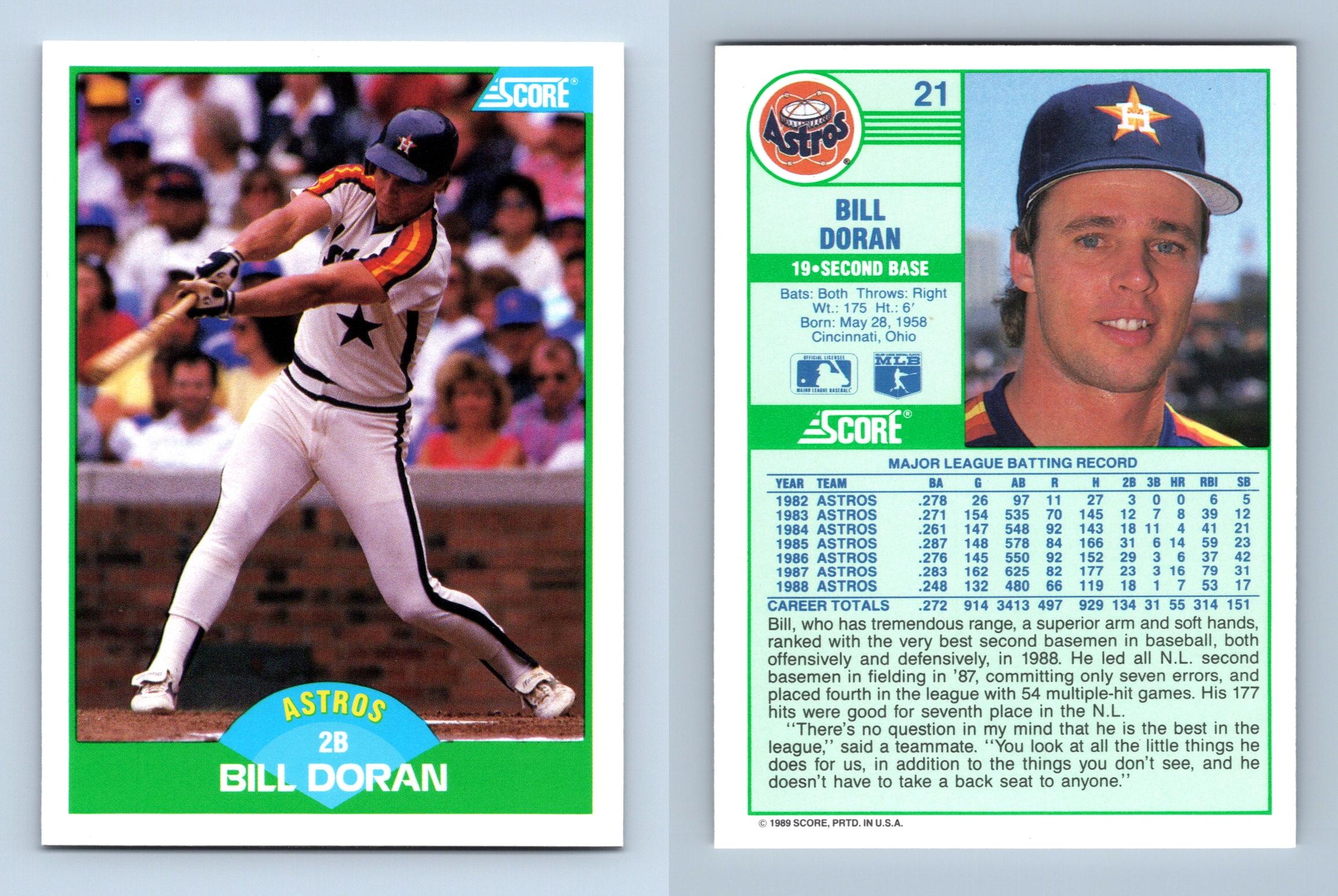 Bill Doran Baseball Cards