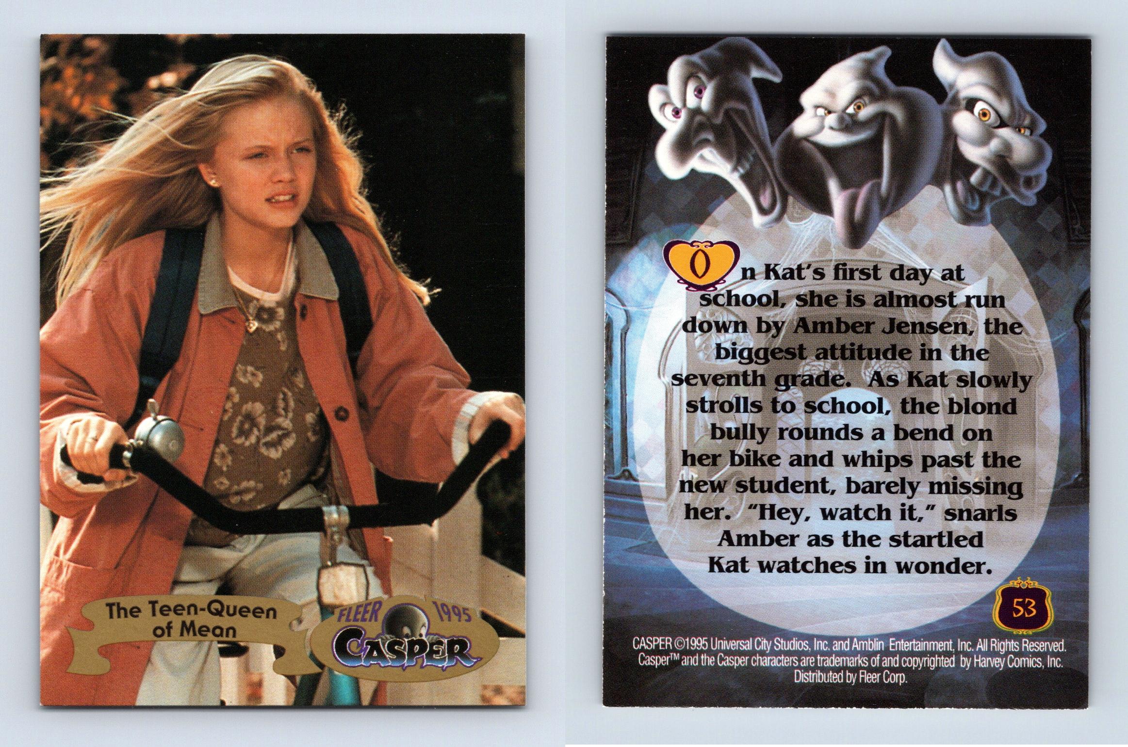 Casper Trading Cards Original 1995 Advertisement Page -  Canada