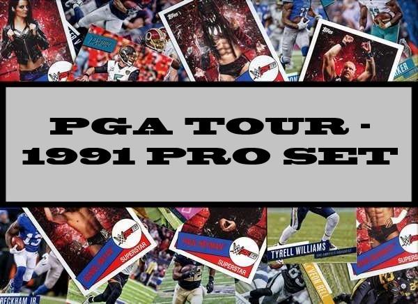 PGA Tour - 1991 Pro Set