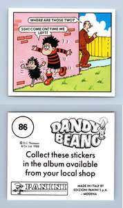 Dandy Beano #133 Panini 1988 Sticker C1490 Part 4 Of 4 