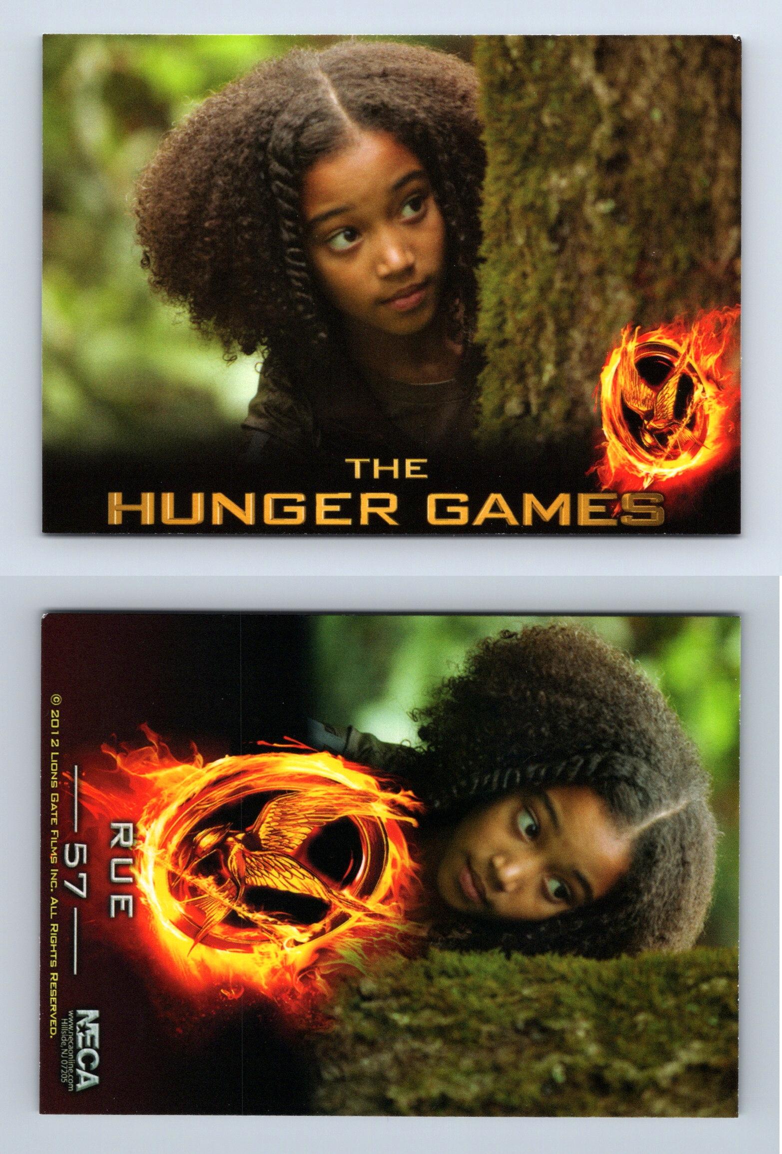 Rue 57 The Hunger Games 2012 Neca Trading Card 1853