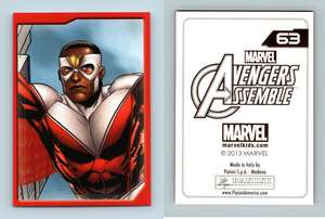 Nick Fury #A9 Marvel Avengers Assemble 2013 Panini Foil Sticker 