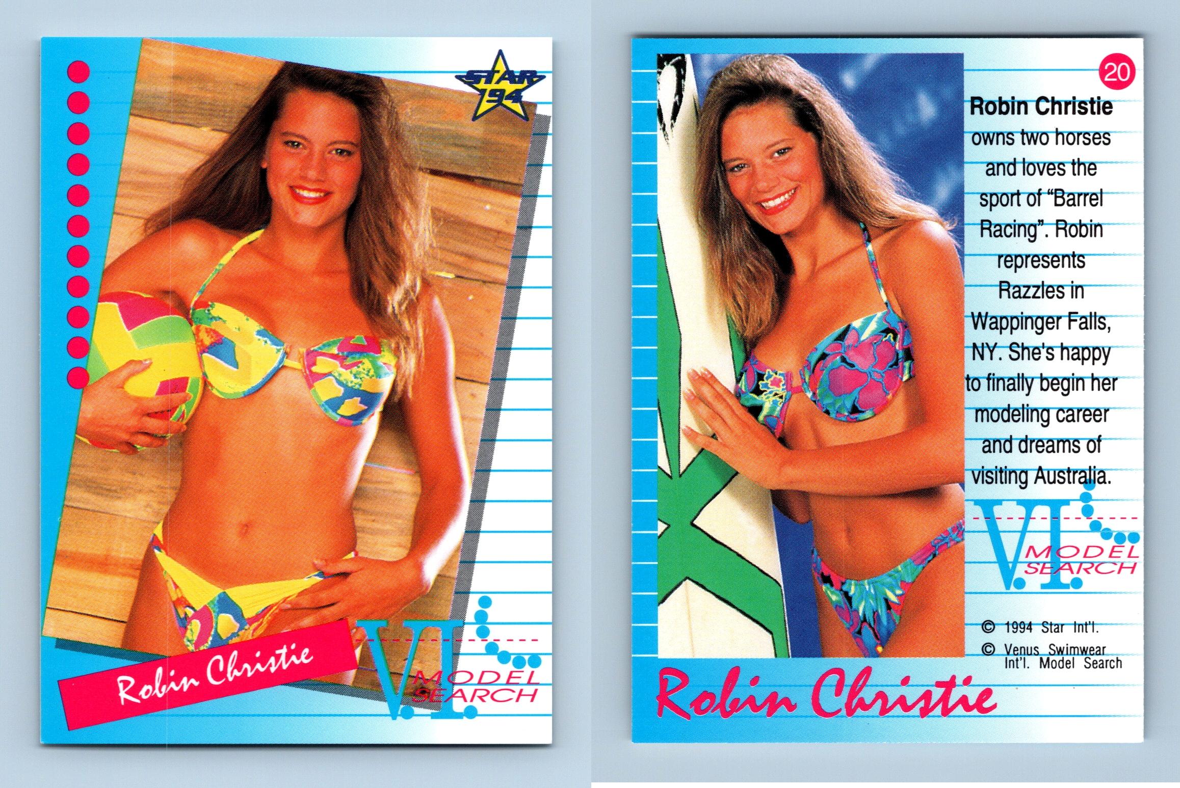 Michelle Armstrong #81 V.I. Model Search 1994 Star Trading Card