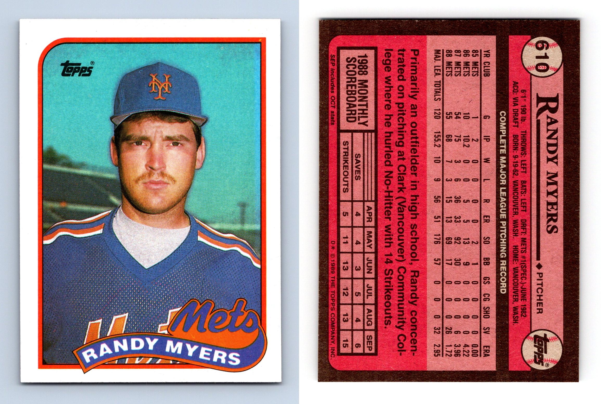 Jose Rijo - Reds #135 Topps 1989 Baseball Trading Card