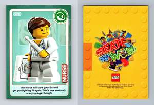 #103 TOUCAN NEW LEGO CREATE THE WORLD TRADING CARD BESTPRICE GIFT 