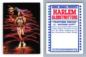 C603 Celluloid Heroes #27 Comic Images Harlem Globetrotters 1992 BasketballCard 