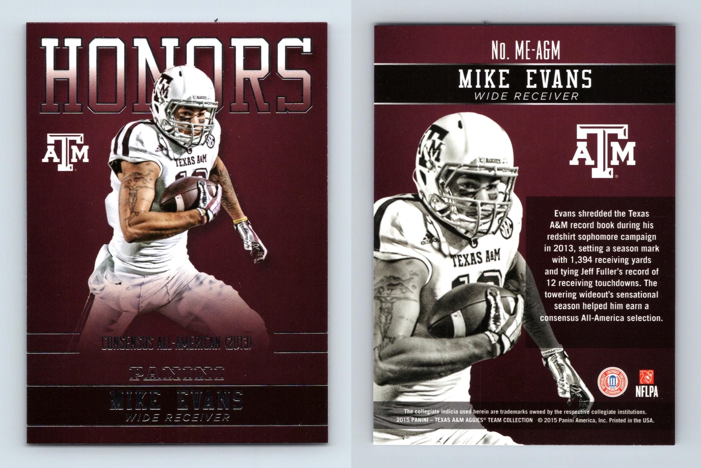 Ryan Tannehill football card (Texas A&M Aggies) 2015 Panini Team