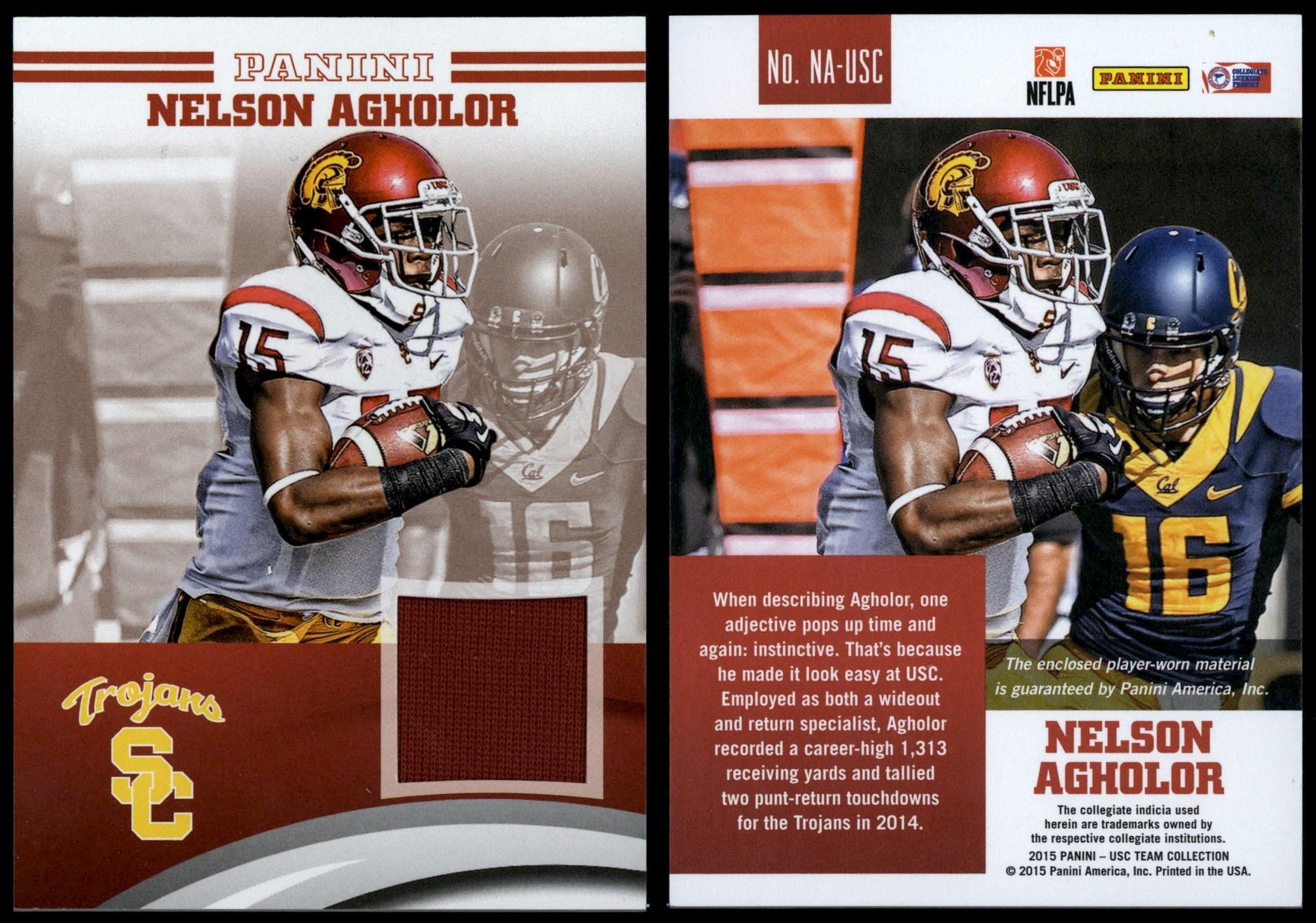 Nelson Agholor Autographed Memorabilia