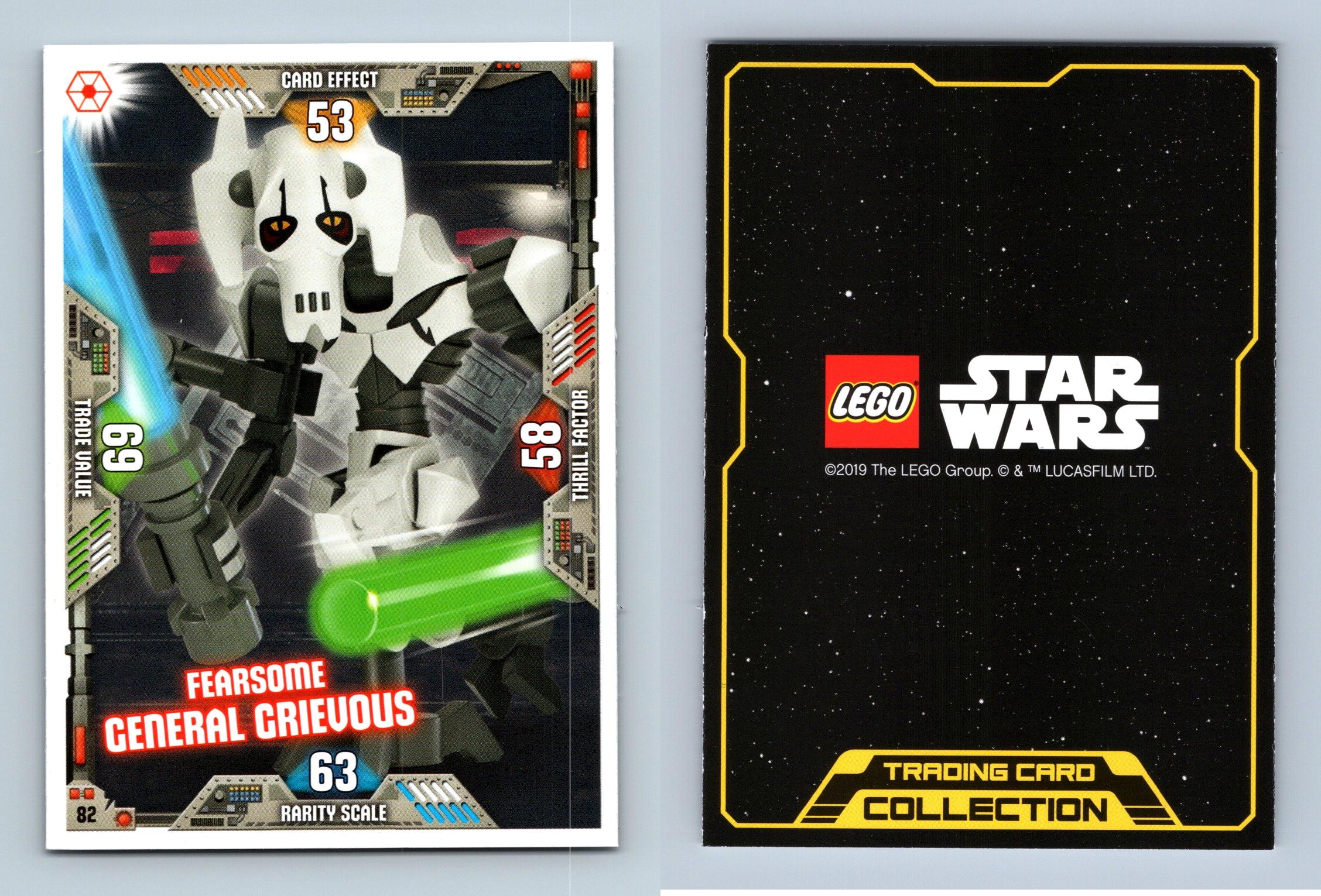 General Grievous #82 Lego Star Wars Series 2 Character TCG Card