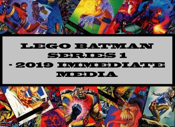 Lego Batman Series 1 - 2019 Immediate Media