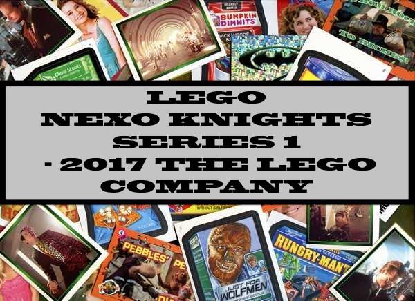 Lego Nexo Knights Series 1 - 2017 The Lego Company