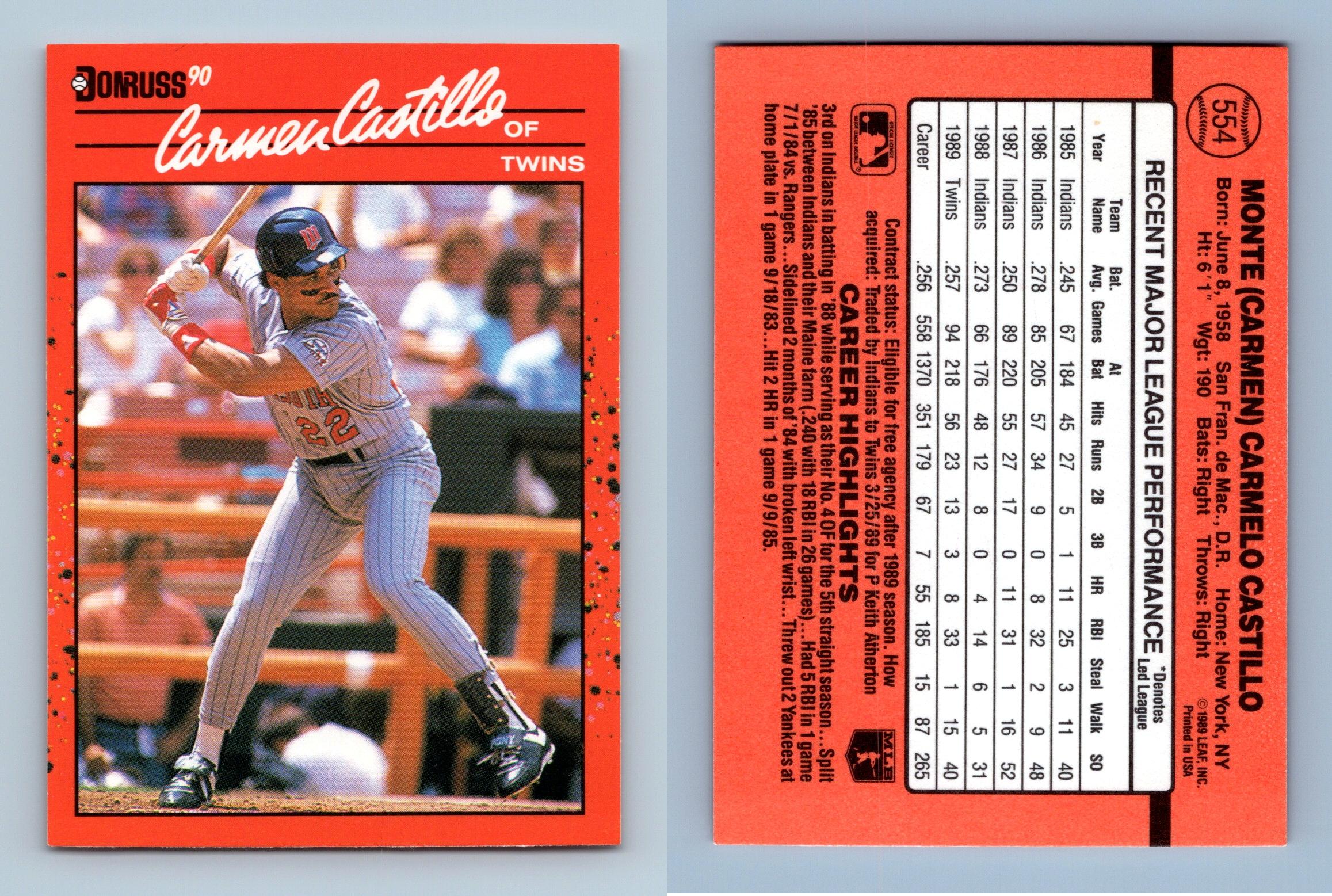 Alan Trammell - Tigers #90 Donruss 1990 Baseball Trading Card