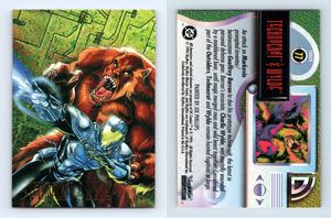 DC Comics Master Series BASE Trading Card #8 MONGUL 1994