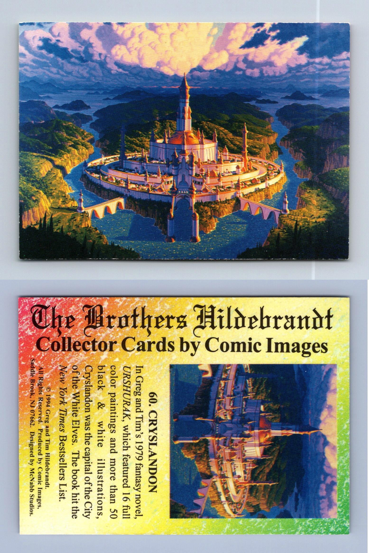 Cryslandon 60 The Brothers Hildebrandt 1994 Comic Images Trading Card