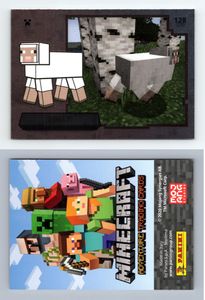 Minecraft trading cards 2021-nº 55 Ender Dragon faces Glow mapa 