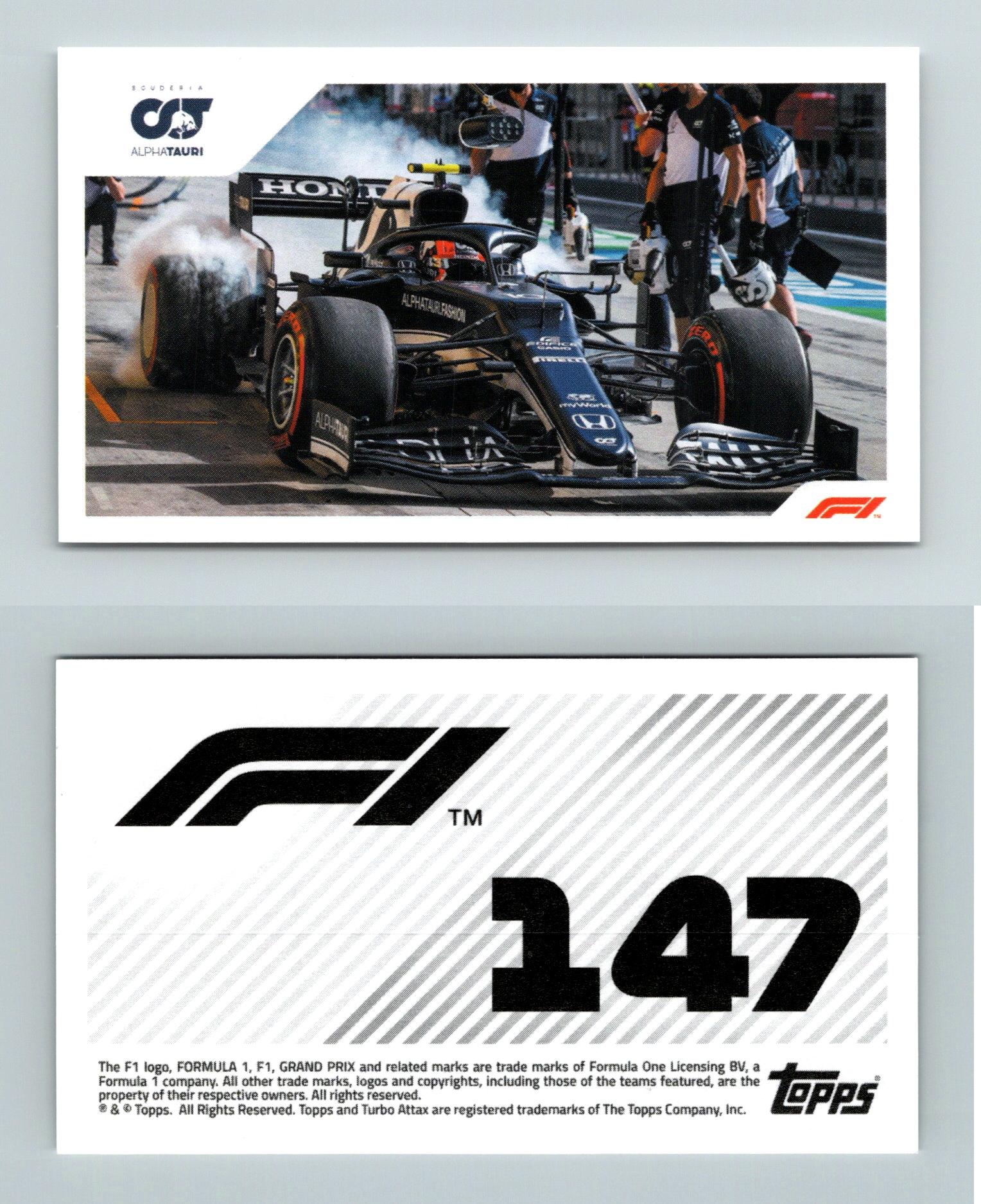 Alpha Tauri - Pierre Gasly #147 Formula 1 Season 2021 Topps Sticker